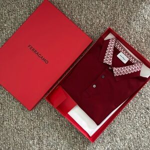 Ferragamo men Polo